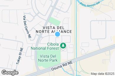 Map image of the property - 6800 Vista del Norte Rd NE