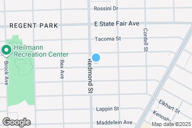 Map image of the property - 16021 Liberal St