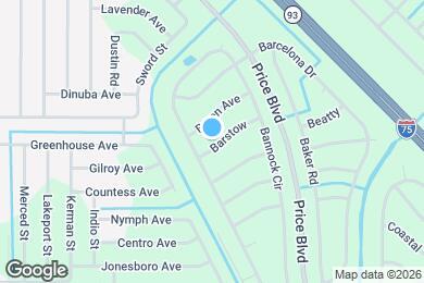 Map image of the property - 1247 Barstow