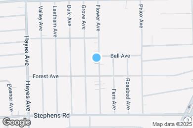 Map image of the property - 24553 Flower Ave