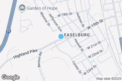 Map image of the property - 517 Highland Ave