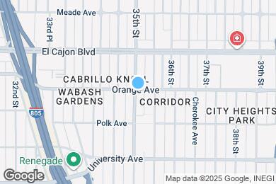 Map image of the property - 4189 35th St