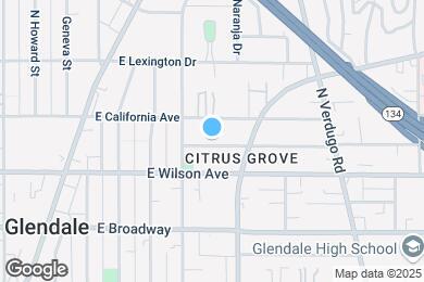 Map image of the property - 1125 Stanley Ave