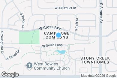 Map image of the property - 12118 W Dorado Pl