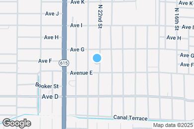 Map image of the property - 609 N 22nd St