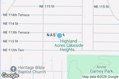 Map image of the property - 912 NE 113 St