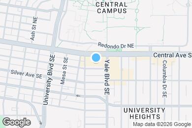 Map image of the property - 2121 Gold Ave SE