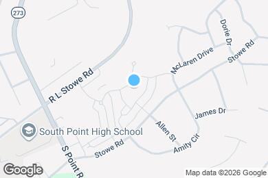 Map image of the property - 301 Stowe Rd