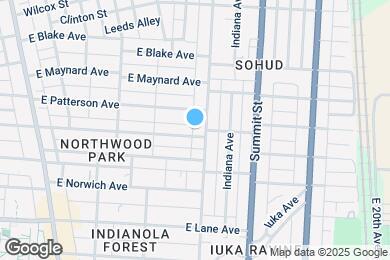 Map image of the property - 244 E Oakland Ave