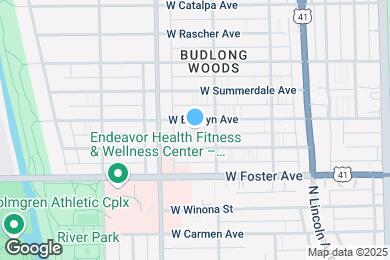 Map image of the property - 2717 W Berwyn Ave