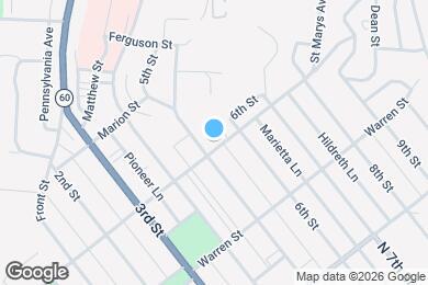 Map image of the property - 505 Montgomery St