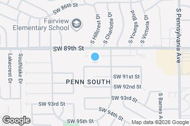 Map image of the property - 2423 SW 90th St