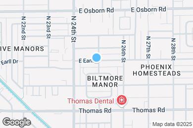 Map image of the property - 2443 E Earll Dr