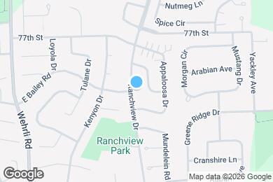 Map image of the property - 1736 Ranchview Dr