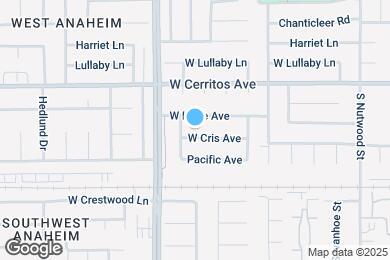 Map image of the property - 2145 W Cris Ave