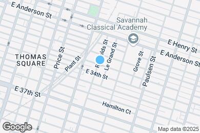 Map image of the property - 1702 Reynolds St