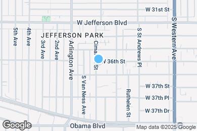 Map image of the property - 3606 Cimarron St