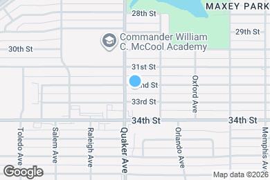 Map image of the property - 4315 32nd St