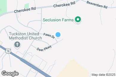 Map image of the property - 205 Fawn Dr