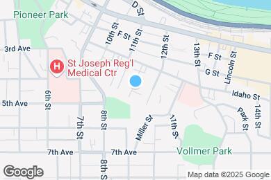 Map image of the property - 407 Adams Ln
