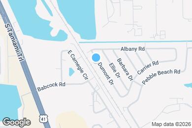 Map image of the property - 17404 Dumont Dr