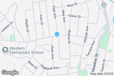 Map image of the property - 224 Millville Ave