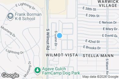 Map image of the property - 3054 S Vaughn Dr