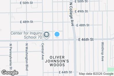 Map image of the property - 612 E 46th St