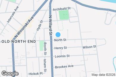 Map image of the property - 410 North St