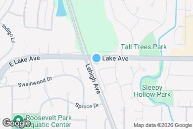 Map image of the property - 1332 Greenwillow Ln