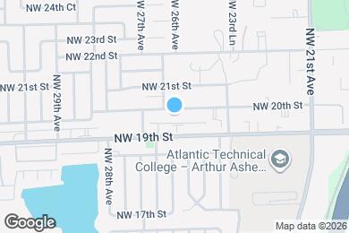 Map image of the property - 2594 NW 20th St