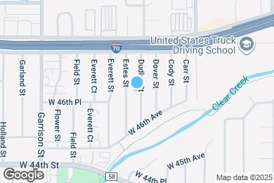 Map image of the property - 4705 Dudley St