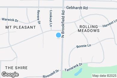 Map image of the property - 1455 N Brookfield Rd