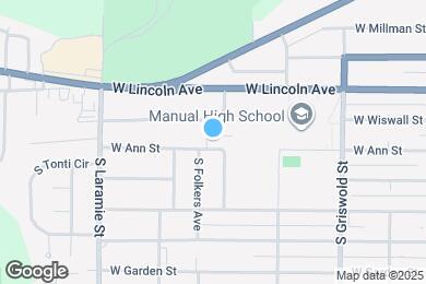 Map image of the property - Lincoln Terrace Apartments