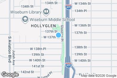 Map image of the property - 5244 W 137th Pl