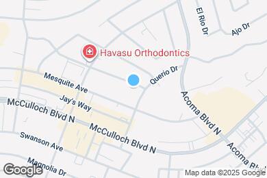 Map image of the property - 2095 Mesquite Ave