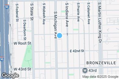 Map image of the property - 4117 S Michigan Ave