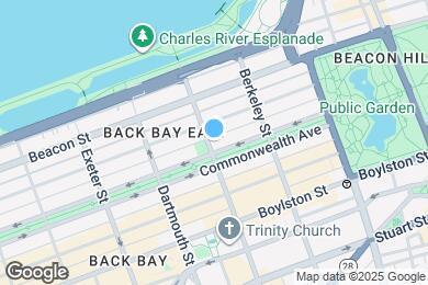 Map image of the property - 65 Commonwealth Ave