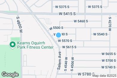 Map image of the property - 4580 W 5570 S
