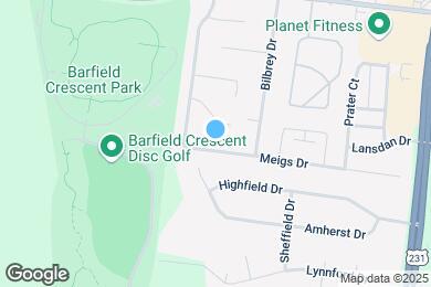 Map image of the property - 386 Meigs Dr