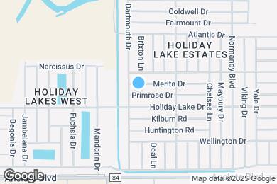 Map image of the property - 3035 Primrose Dr