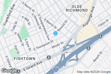 Map image of the property - 838 Mercer St