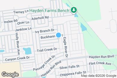 Map image of the property - 5546 Tygart Valley Dr