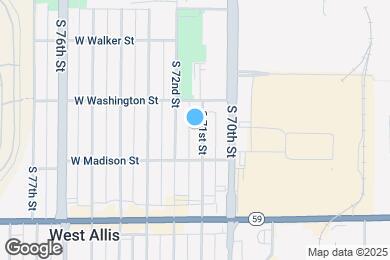 Map image of the property - 1141 S 71st St