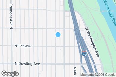 Map image of the property - 3926 Aldrich Ave N
