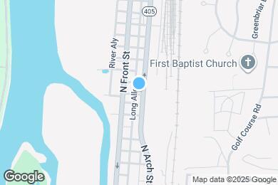 Map image of the property - 700 Lincoln St