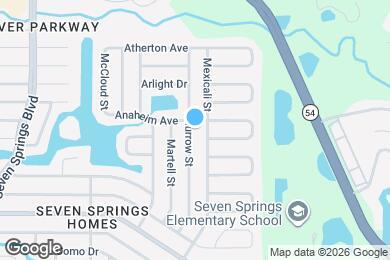 Map image of the property - 3602 Murrow St