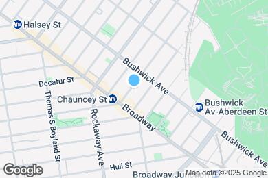 Map image of the property - 648 Chauncey St