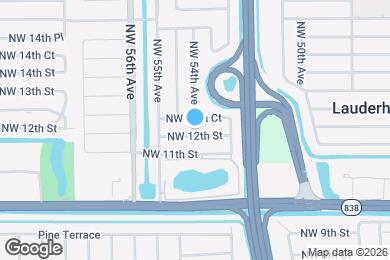 Map image of the property - 5381 NW 12th St