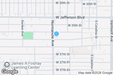 Map image of the property - 1377 W 36th St